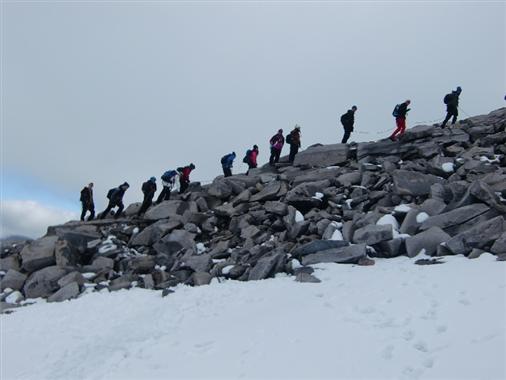 Galdhøpiggen - tur 10. trinn haust 2011